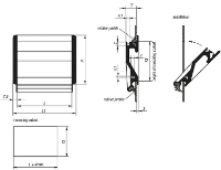 Recessed Handles form A Drawing