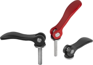 Adjustable Cam Levers with Aluminium Handles,  Threads M5-M10, Good Hand UK