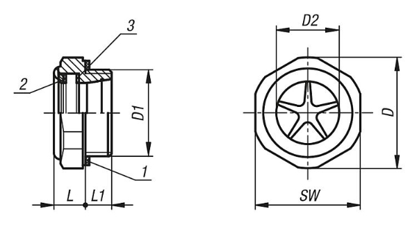 K0246 Oil Level Gauge