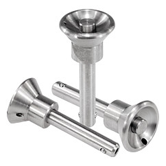 K0364 Ball Locking Bolts In Stainless Steel Sizes 5-16mm, Good Hand UK