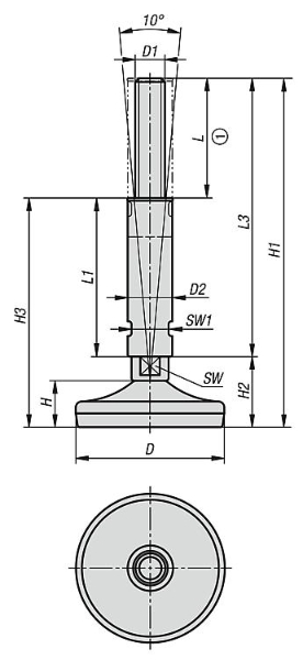 Swivel Foot