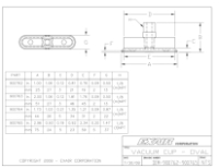 Vacuum Cup Oval 0.5"x1"