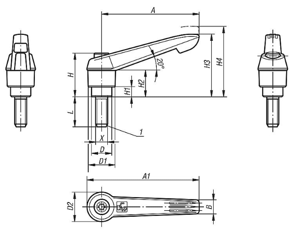 Clamp Lever