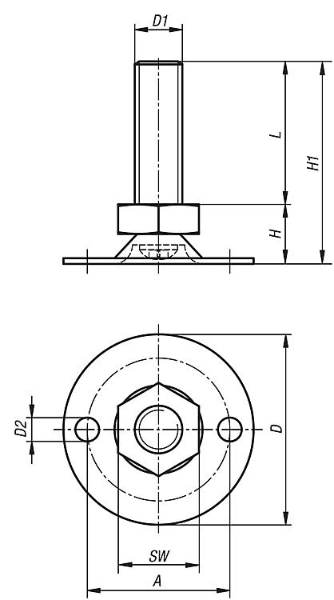 Levelling Feet