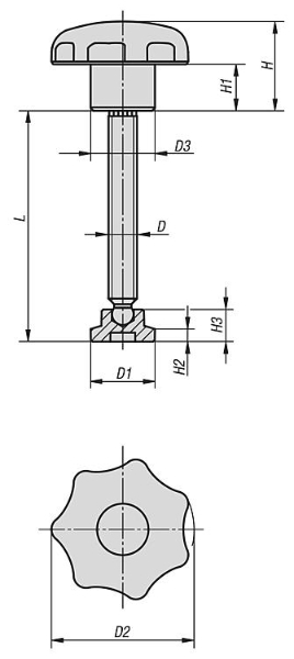 Thrust spindles