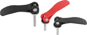 K0648 Adjustable Cam Levers with Plastic Handle, Thread M5-M10