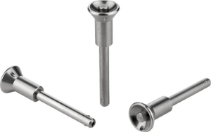 K0791 Ball Lock Pins with Mushroom Knob for 12mm Holes, Good Hand UK