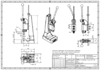 Toggle Press 40mm Stroke 5.0kN Capacity with Fine Adjustment