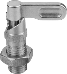 K1285 Cam-Action Indexing Plungers With Stop In Stainless Steel