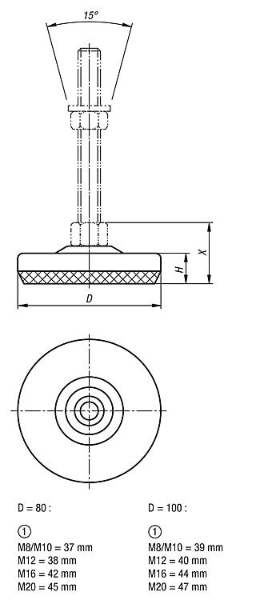 Swivel foot plate