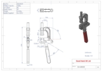 GH-80325 340Kg straight base toggle clamp