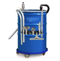 Exair Premium Reversible Drum Vac System with 416 Litre Steel Drum