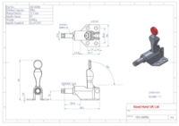 GH-36006 Push Pull Clamp 11mm Size 50Kg