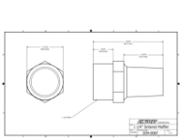 Sintered Bronze Muffler 1-1/4 NPT