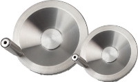 Handwheels disc stainless steel with revolving grip