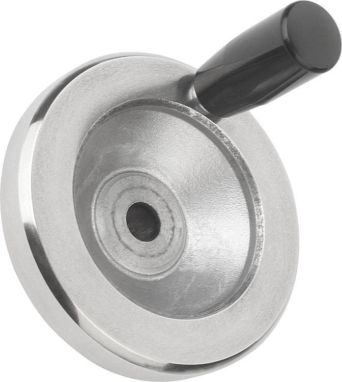 Handwheel Discs In Aluminium With Revolving Cylinder Grip - Good Hand UK